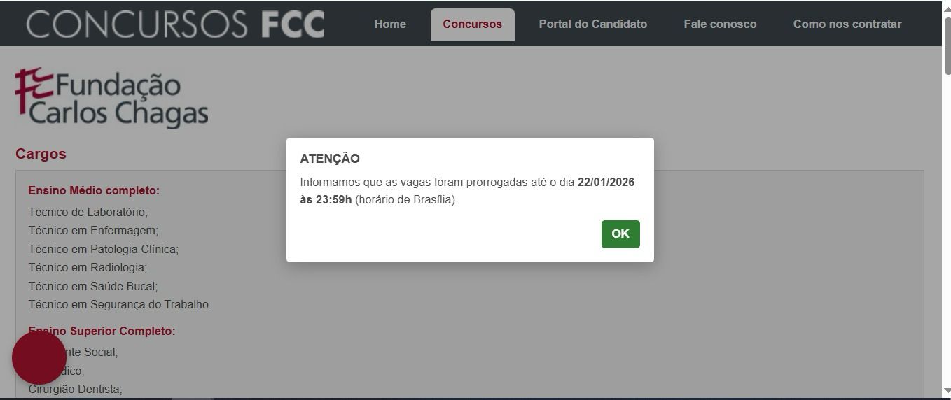 Sesapi alerta sobre site falso que divulga prorrogação indevida de inscrições do concurso do órgão