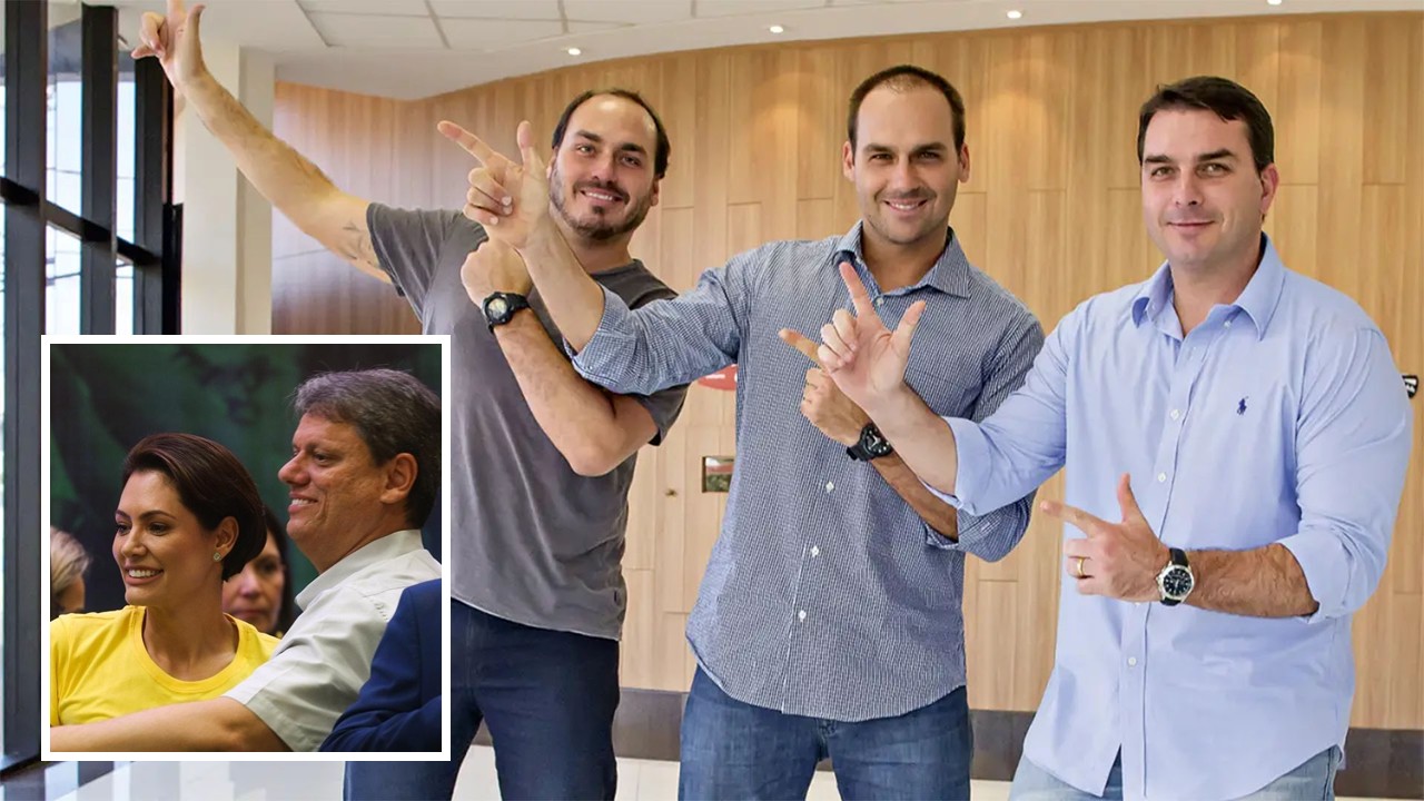 Família Bolsonaro entra em conflito por controle do projeto político nacional