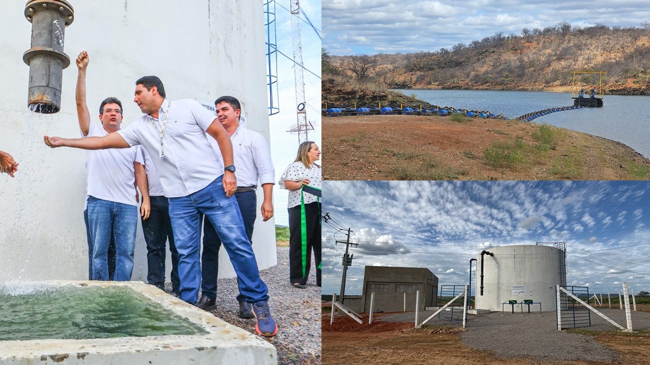ÁGUA CHEGA AO SERTÃO: obra histórica transforma realidade de Dom Inocêncio