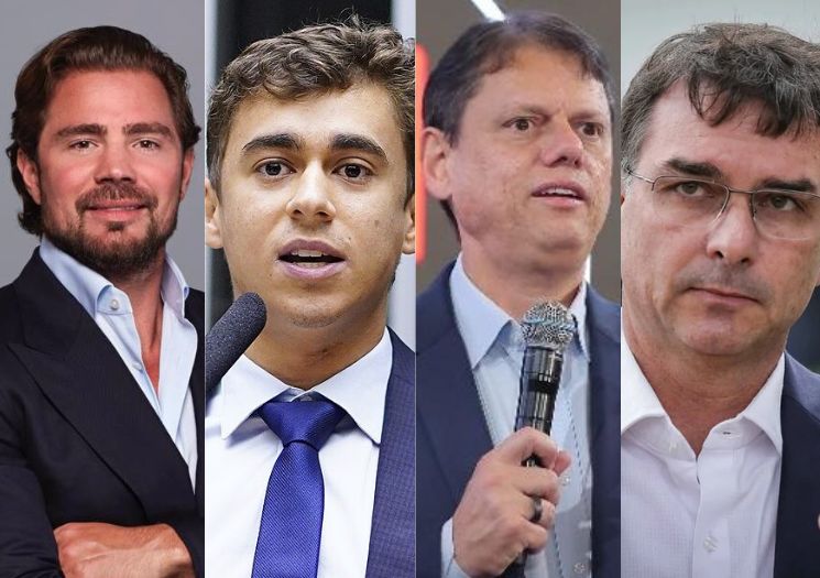 PF apura rede de influenciadores ligada a Vorcaro, Tarcísio, Nikolas e Flávio