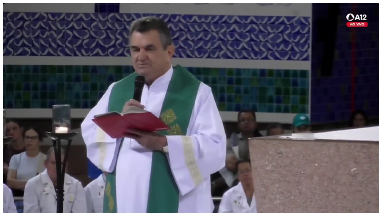 “MENTIRA, QUER O PODER”: fala de padre em Aparecida repercute nas redes sociais