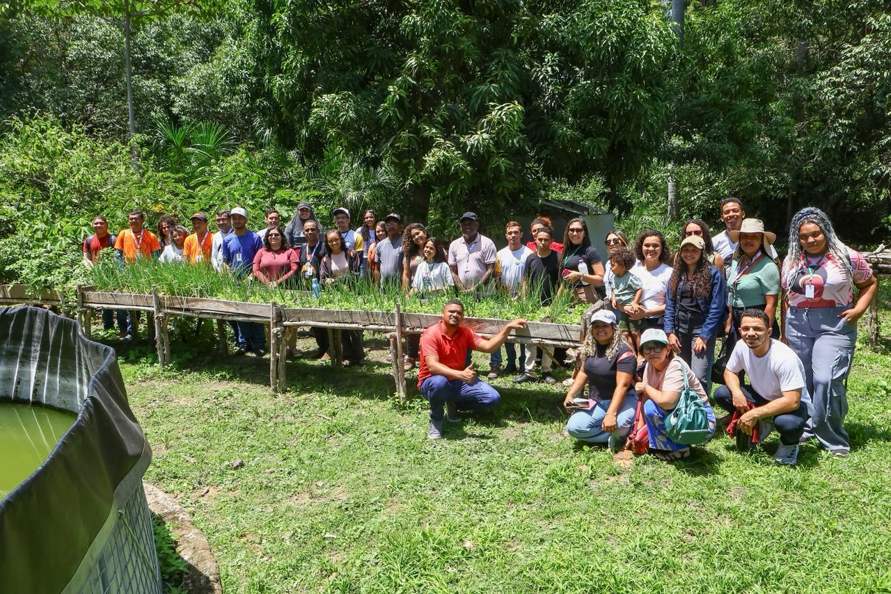 Programa Juventude Rural visita quilombo para vivenciar história e produção de agricultura familiar