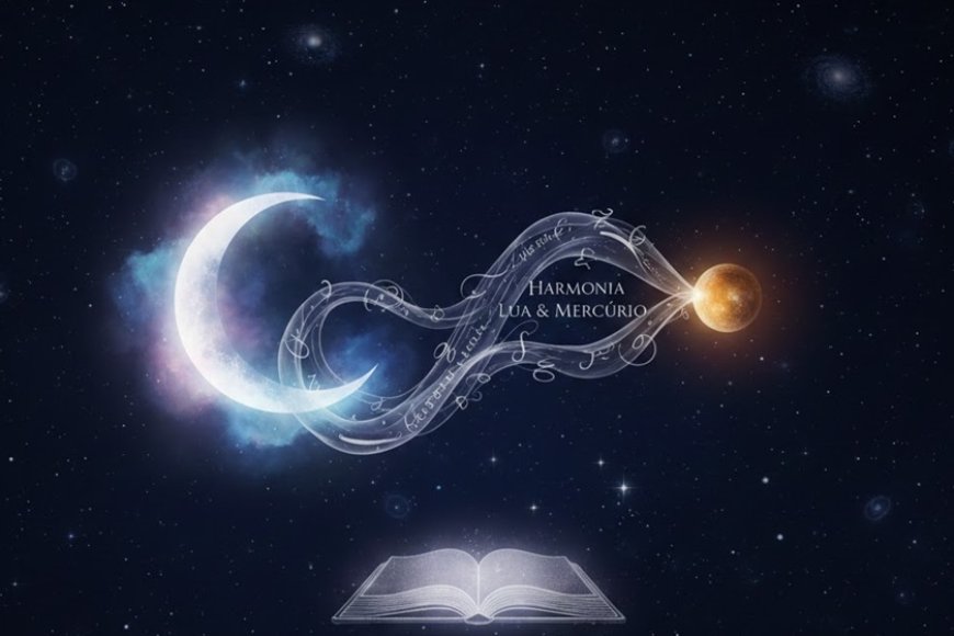 Harmonia Celestial: Alinhamento de Lua e Mercúrio Influencia Signos