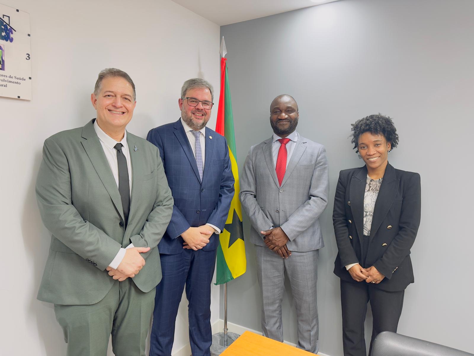 Governo do Estado inicia parceria histórica com São Tomé e Príncipe para implantação do Piauí Saúde Digital