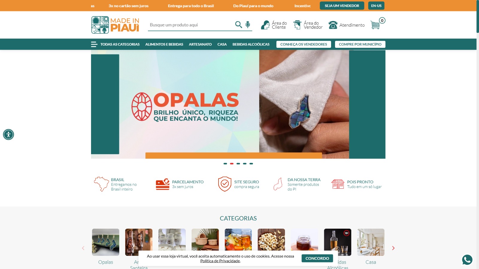 Made In Piauí lança campanha de frete grátis durante o Carnaval para todo o estado