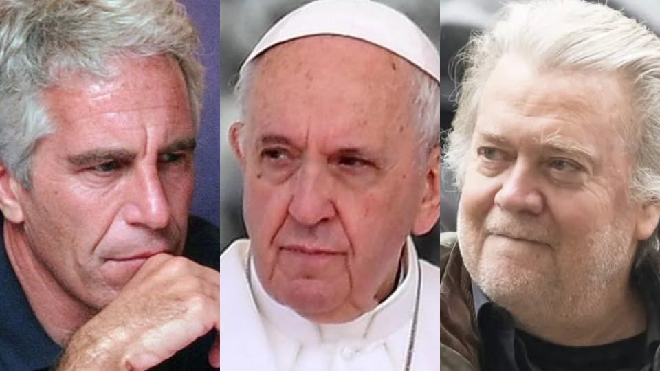 Epstein e Bannon planejaram derrubar o Papa Francisco