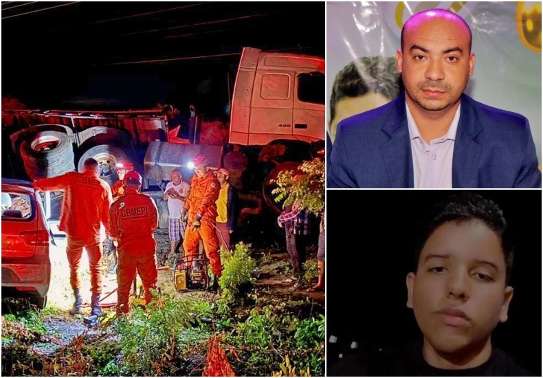 Vereador morre em acidente no Piauí; pai morre após receber a notícia