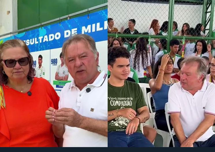 Merlong Solano celebra 106 aprovações no Enem da CETI João Henrique de Sousa