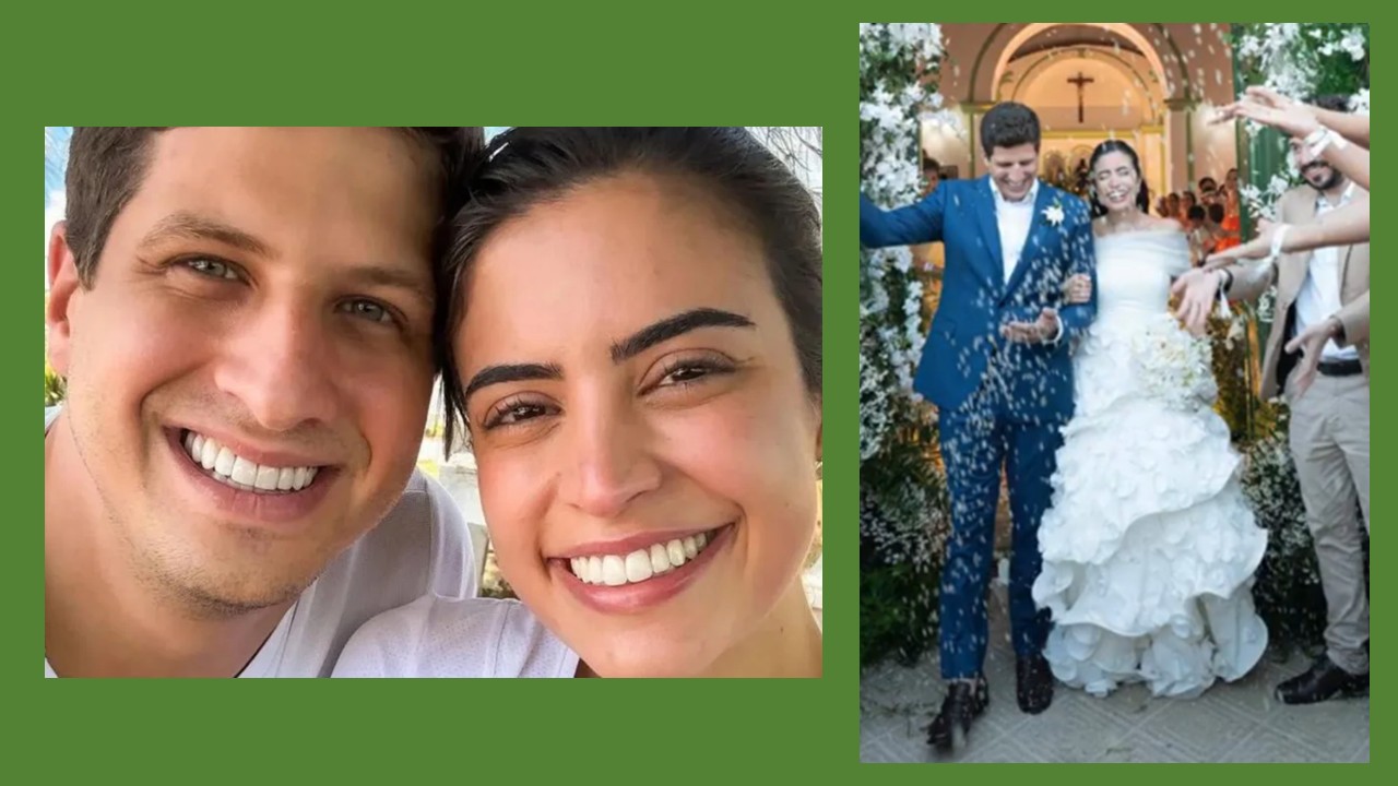 O casamento de João Campos e Tabata Amaral