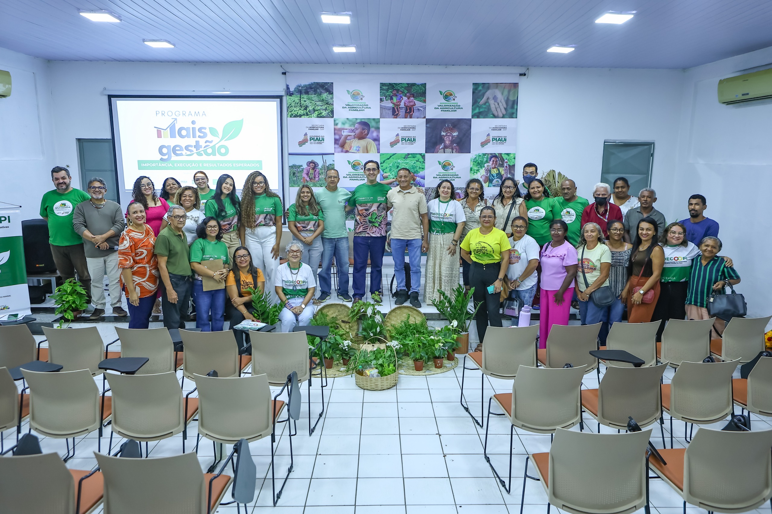 SAF lança programa para fortalecer gestão de associações da agricultura familiar no Piauí