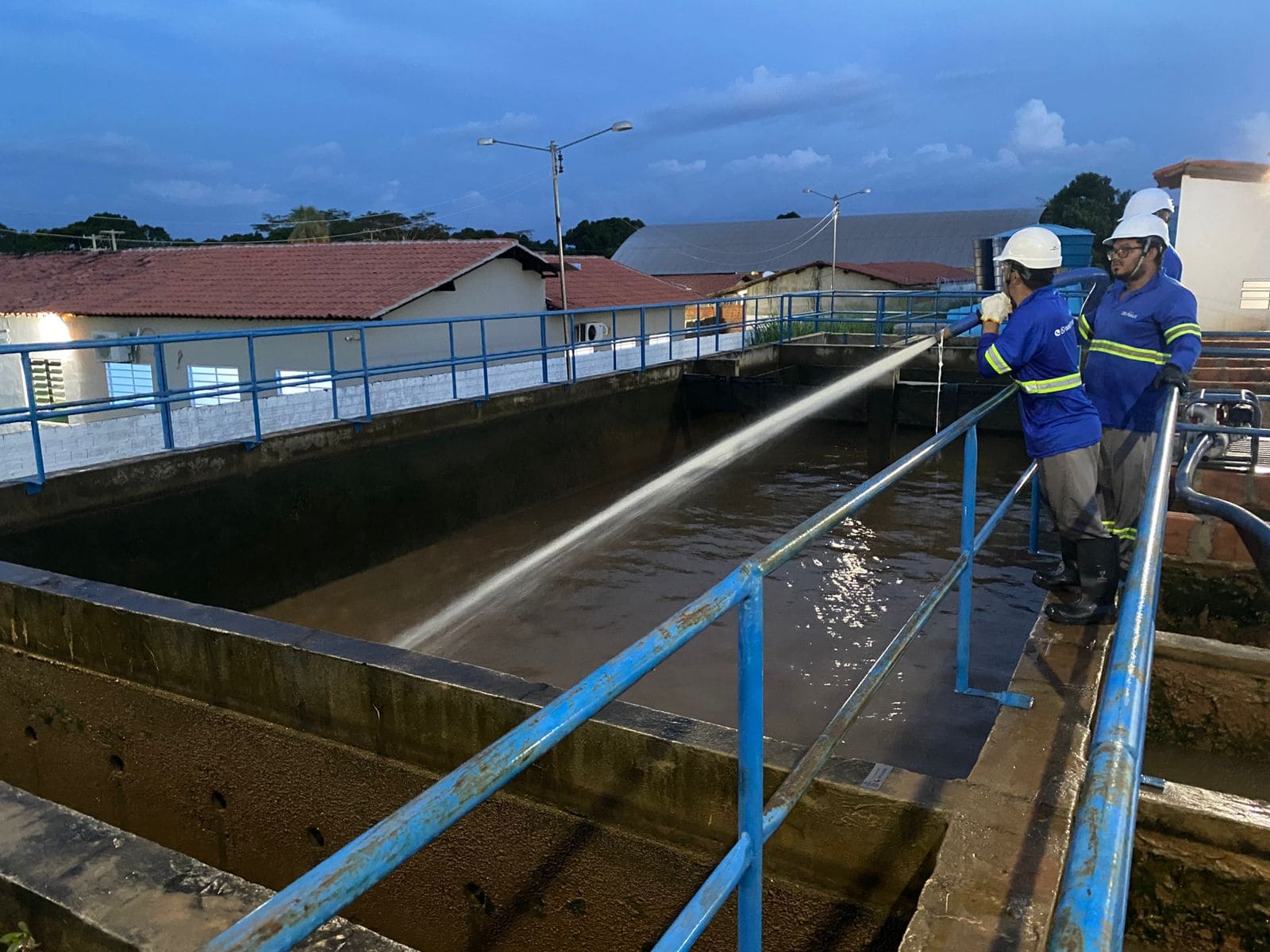 Limpeza em estações de tratamento reforça qualidade no abastecimento de água no norte do Piauí