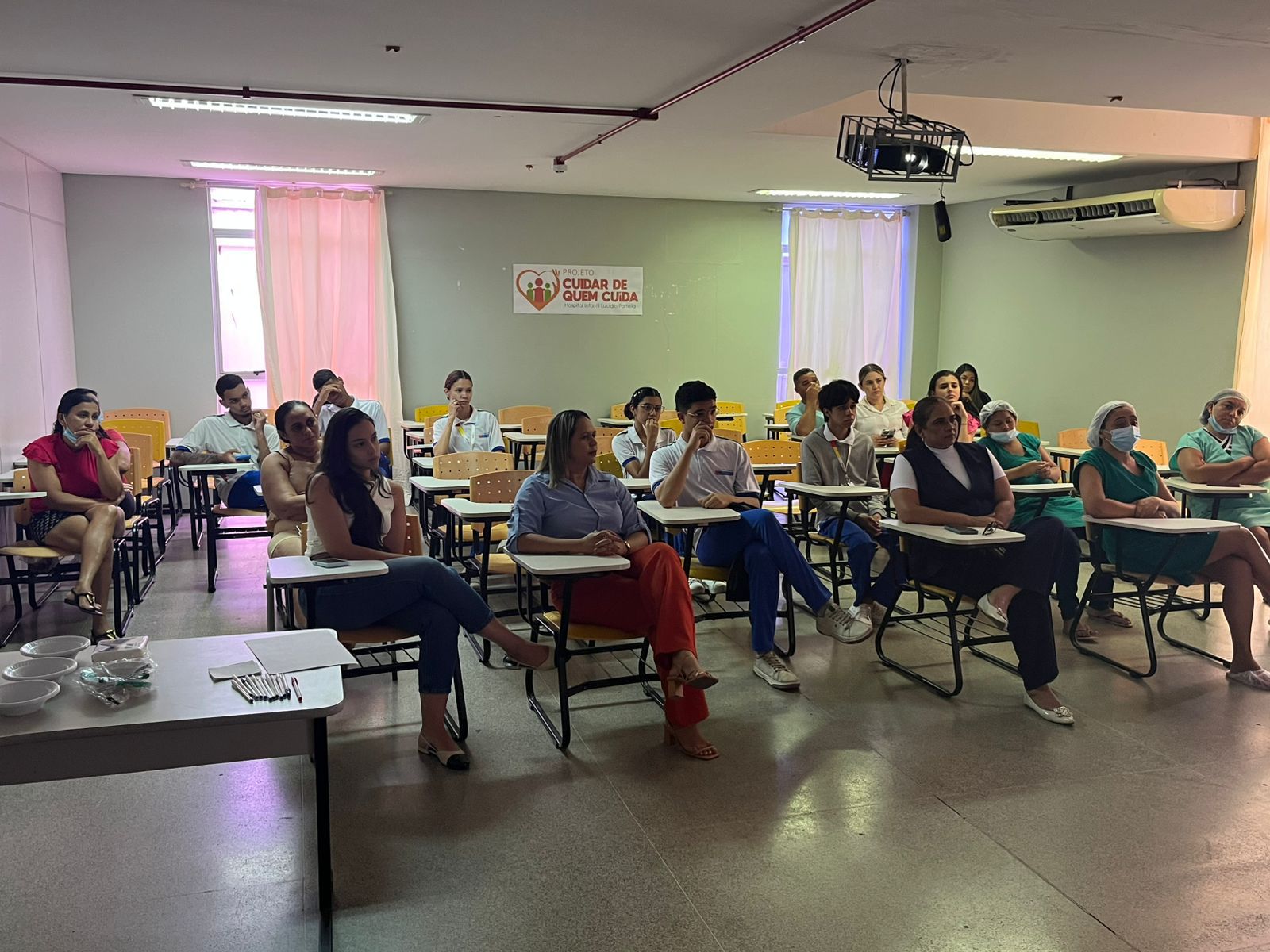 Hospital Infantil promove espaço de escuta e acolhimento para familiares de pacientes