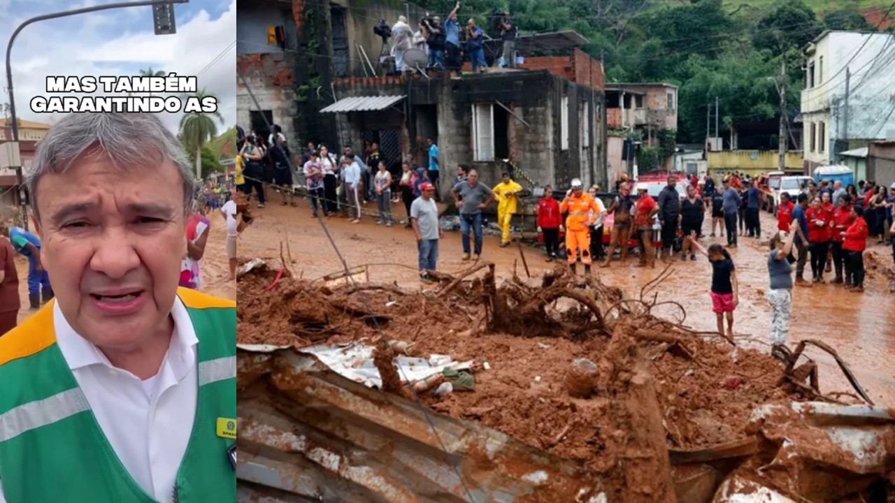 Wellington Dias anuncia ação emergencial e plano de reconstrução em cidades mineiras atingidas por cheias