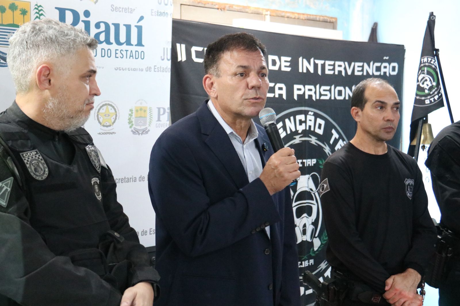 Policiais penais de quatro estados iniciam Curso de Intervenção Tática no Piauí