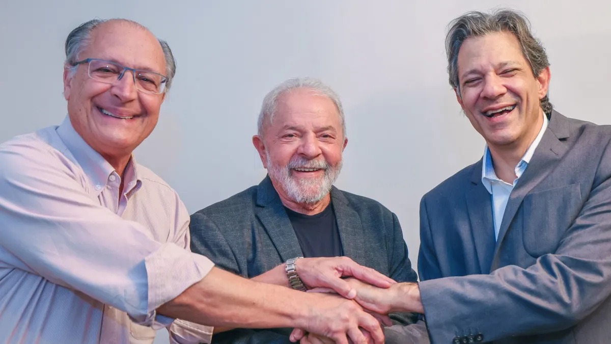 Lula e Alckmin em São Paulo: na pauta a candidatura de Haddad ao governo paulista