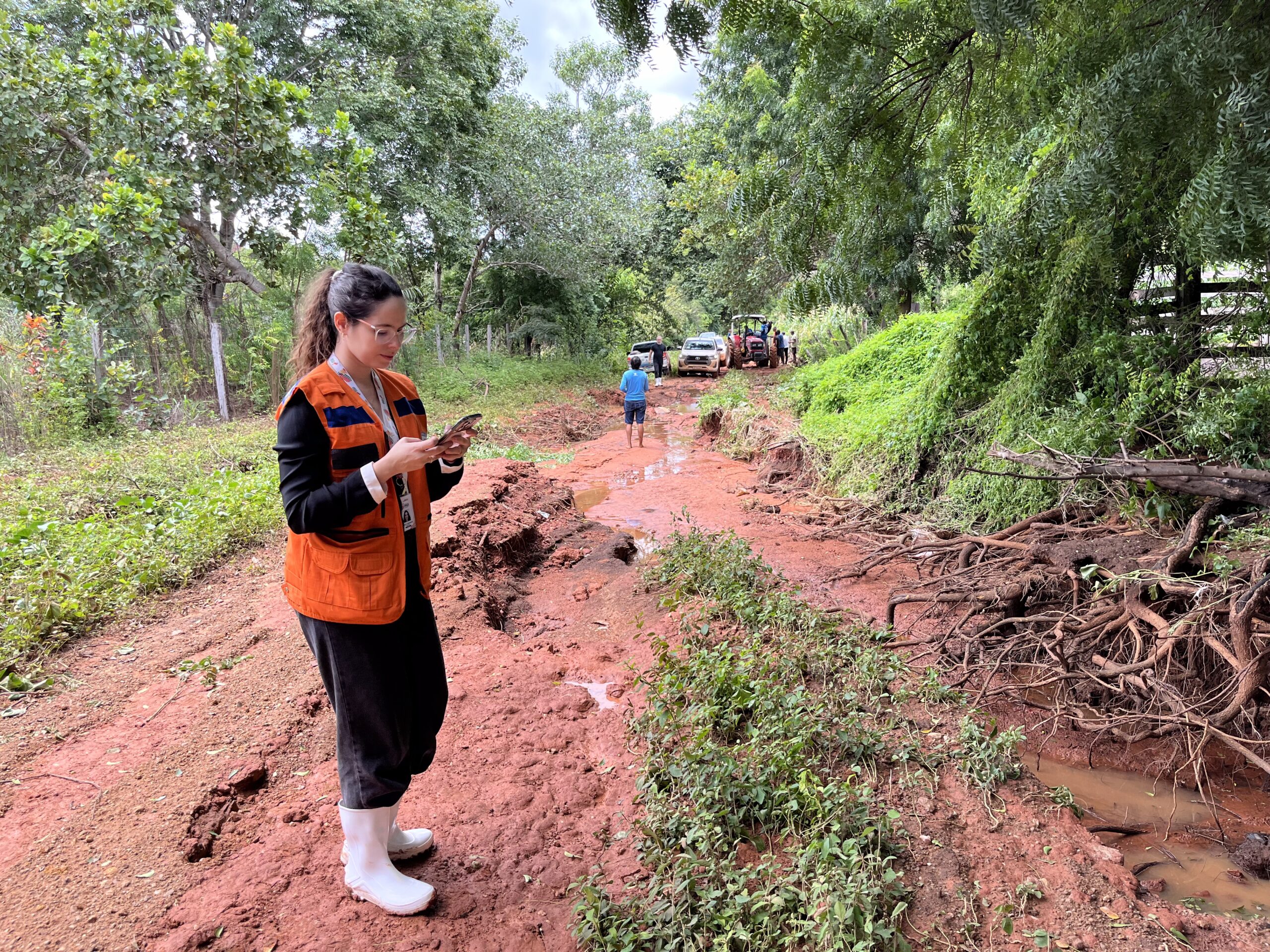 Defesa Civil do Piauí intensifica ações técnicas e humanitárias após fortes chuvas em Corrente e Fronteiras