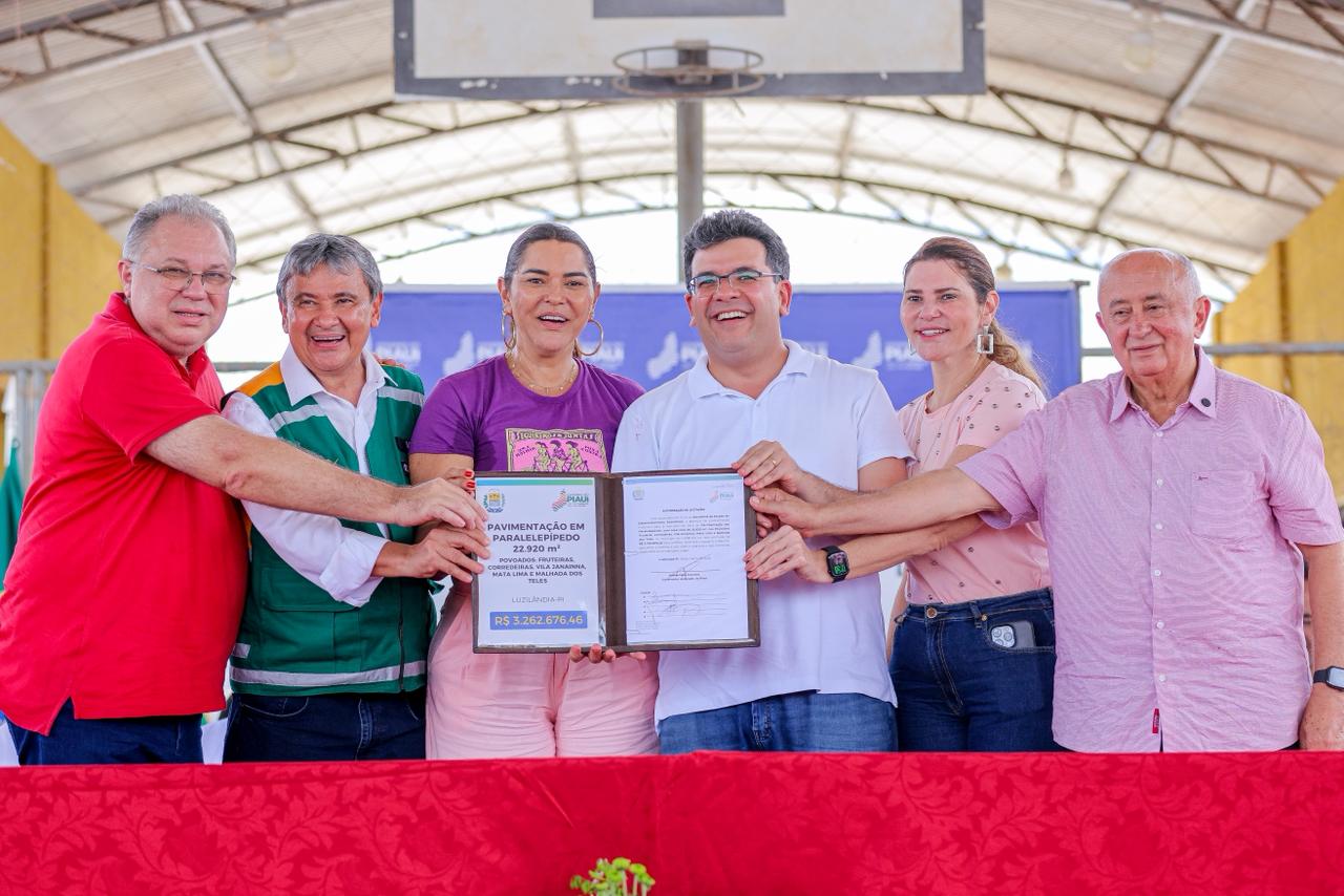 Rafael Fonteles prestigia lançamento do programa Acredita no Primeiro Passo em Luzilândia