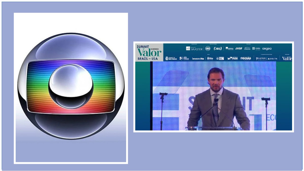ISSO A GLOBO NÃO MOSTRA: Vorcaro patrocinou e foi maior estrela de evento da Globo em Nova York