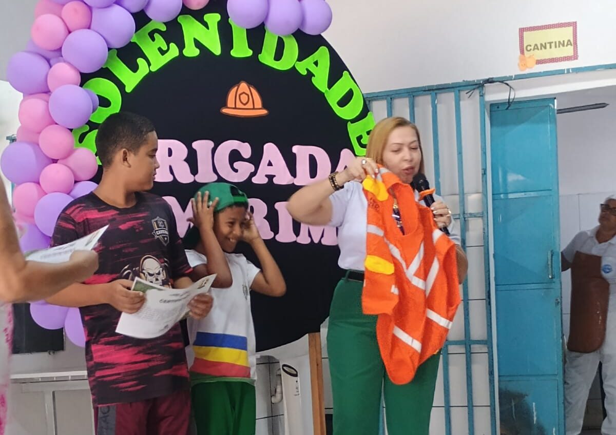 Brigada Mirim Ambiental promove conscientização ecológica em escola da zona Norte de Teresina