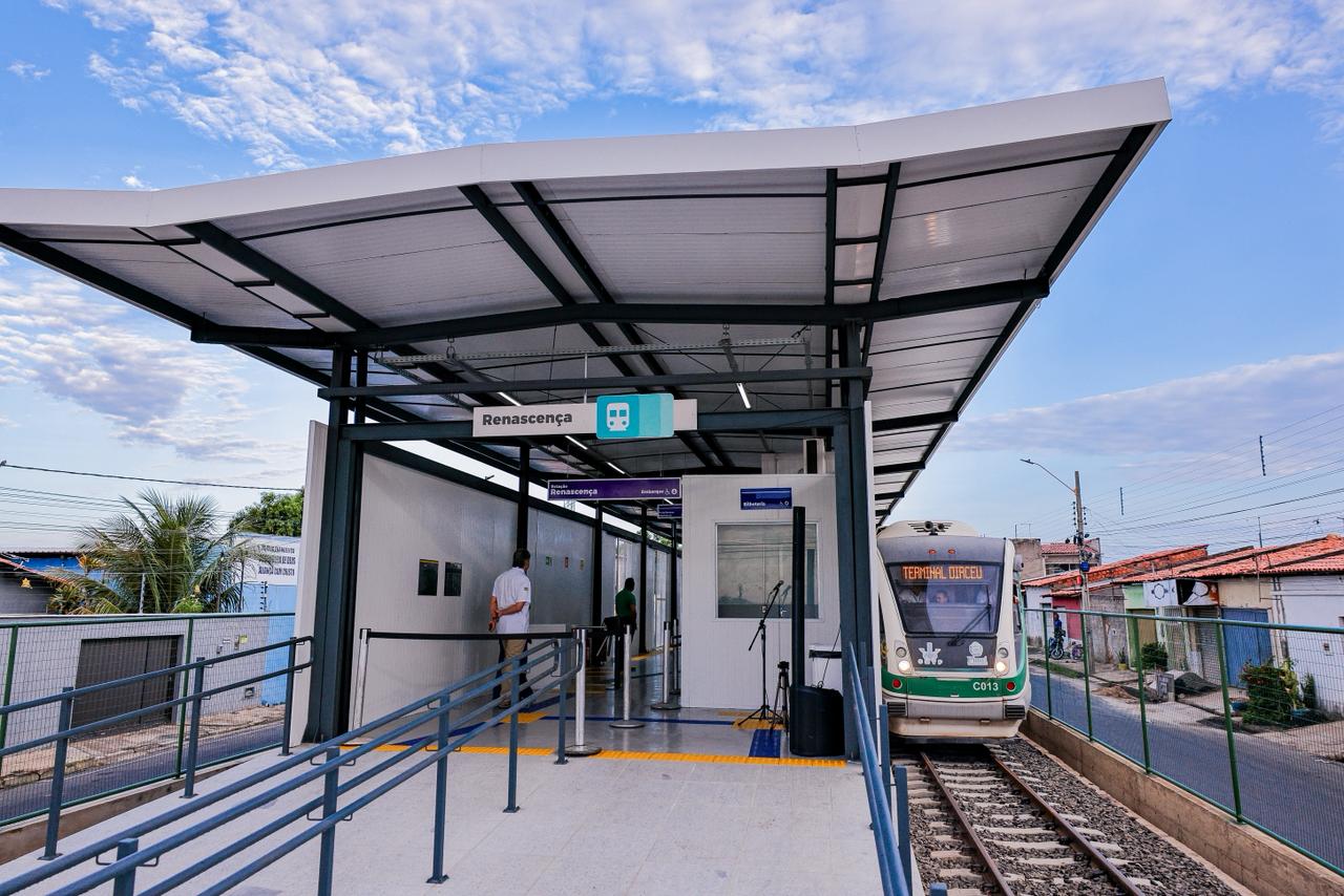 Metrô de Teresina opera com horário reduzido até 28 de março para obras de modernização da linha férrea