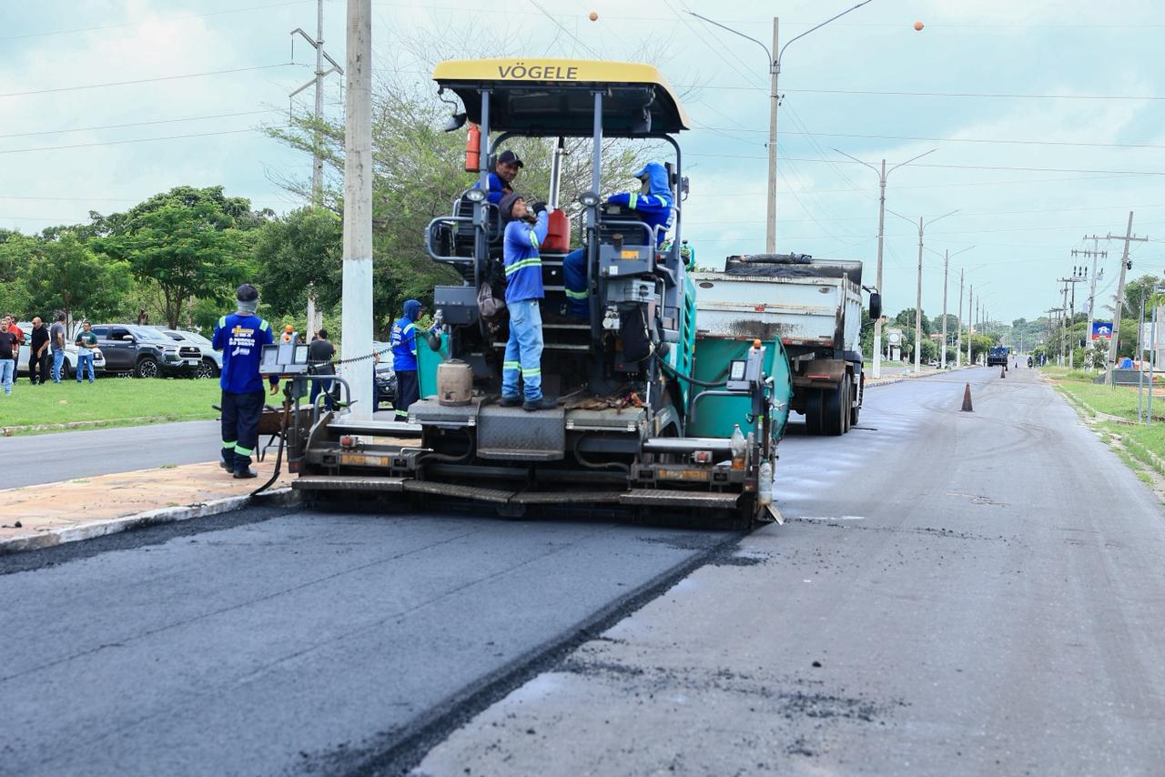 Seinfra inicia pavimentação asfáltica de mais de 29 mil m² e amplia mobilidade urbana em Piripiri