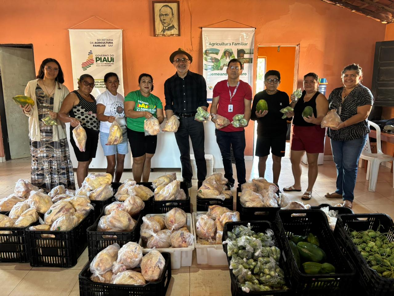 SAF entrega 900 kg de alimentos produzidos por indígenas pelo Programa de Aquisição de Alimentos