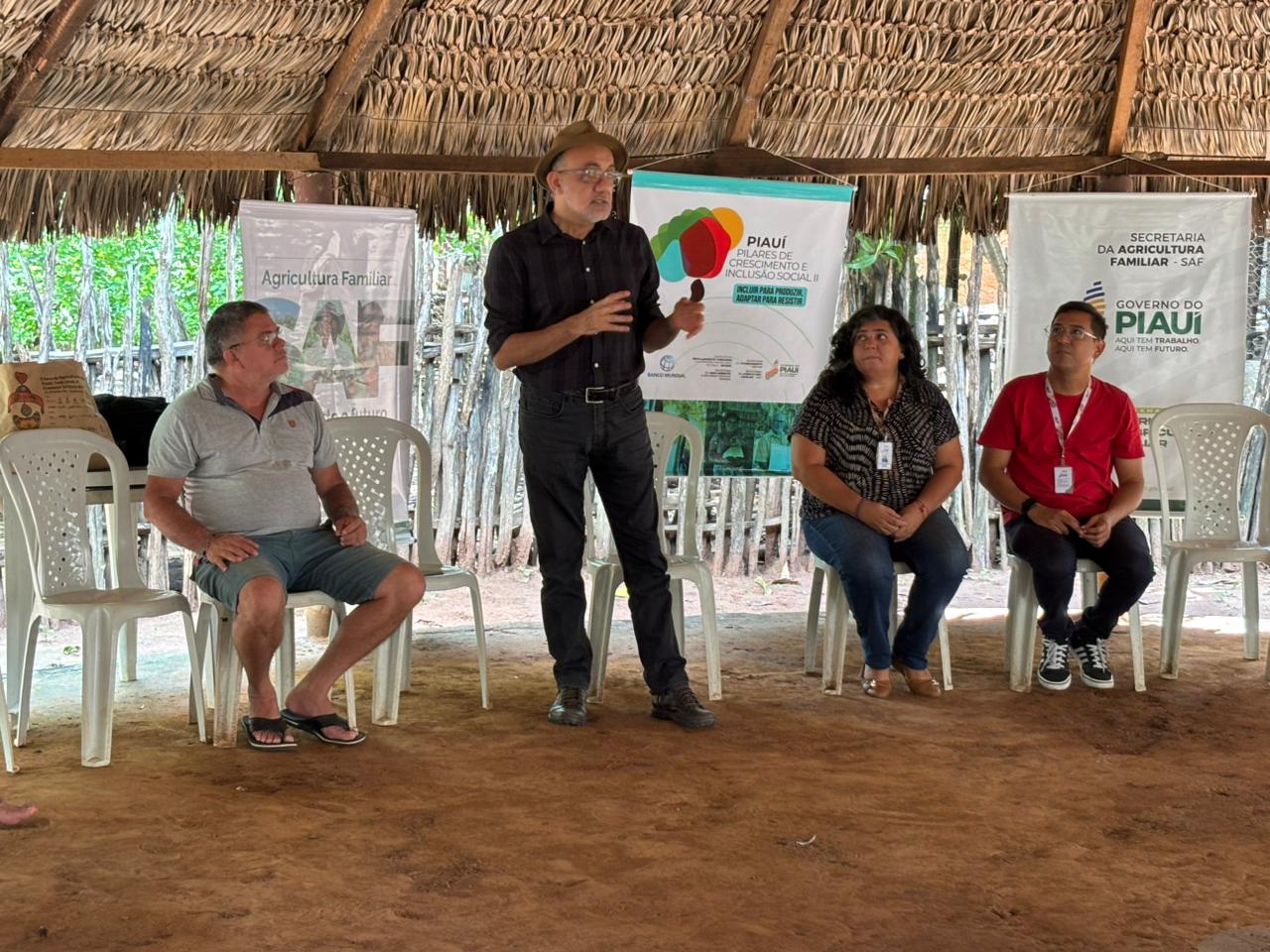 SAF apresenta projeto Pilares II a comunidade indígena em Lagoa de São Francisco