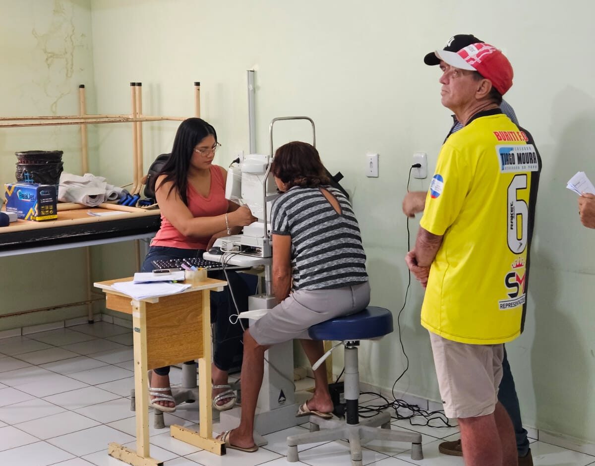 Triagem para mutirão de cirurgias de catarata no Vale do Sambito foi iniciada nesta sexta (20)