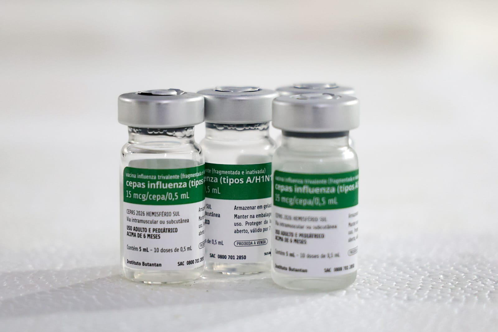 Sesapi recebe 280 mil doses de vacina contra a Influenza e inicia preparação para a campanha de imunização