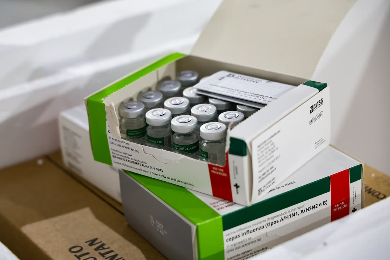 Piauí recebe 280 mil doses de vacina contra a Influenza