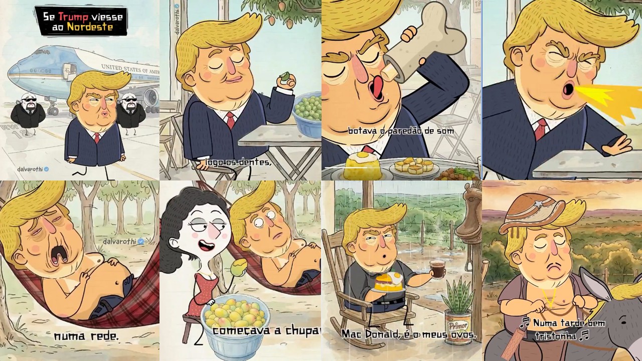 E se Trump viesse ao nordeste brasileiro ?