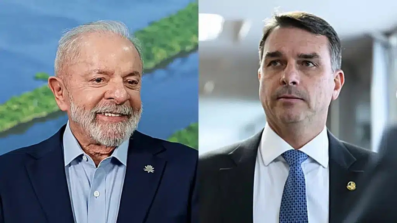 Lula lidera o 1º turno, mas Flávio Bolsonaro encosta e vira no 2º turno, diz AtlasIntel