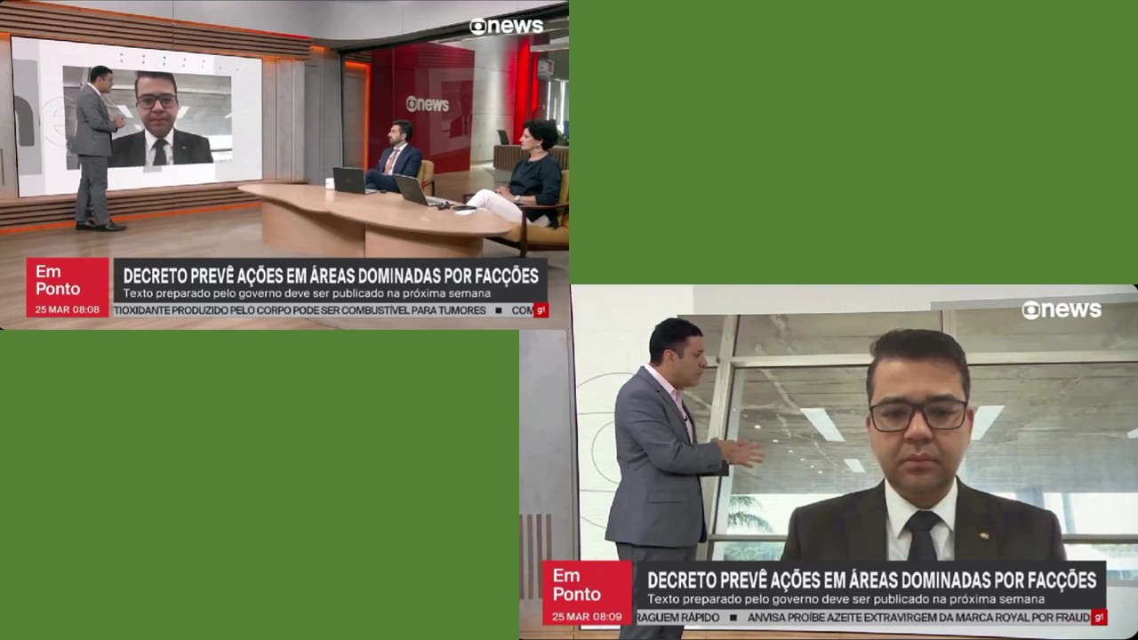 Na GloboNews, Chico Lucas explica como a Lei Antifacção mira líderes de facções no Brasil