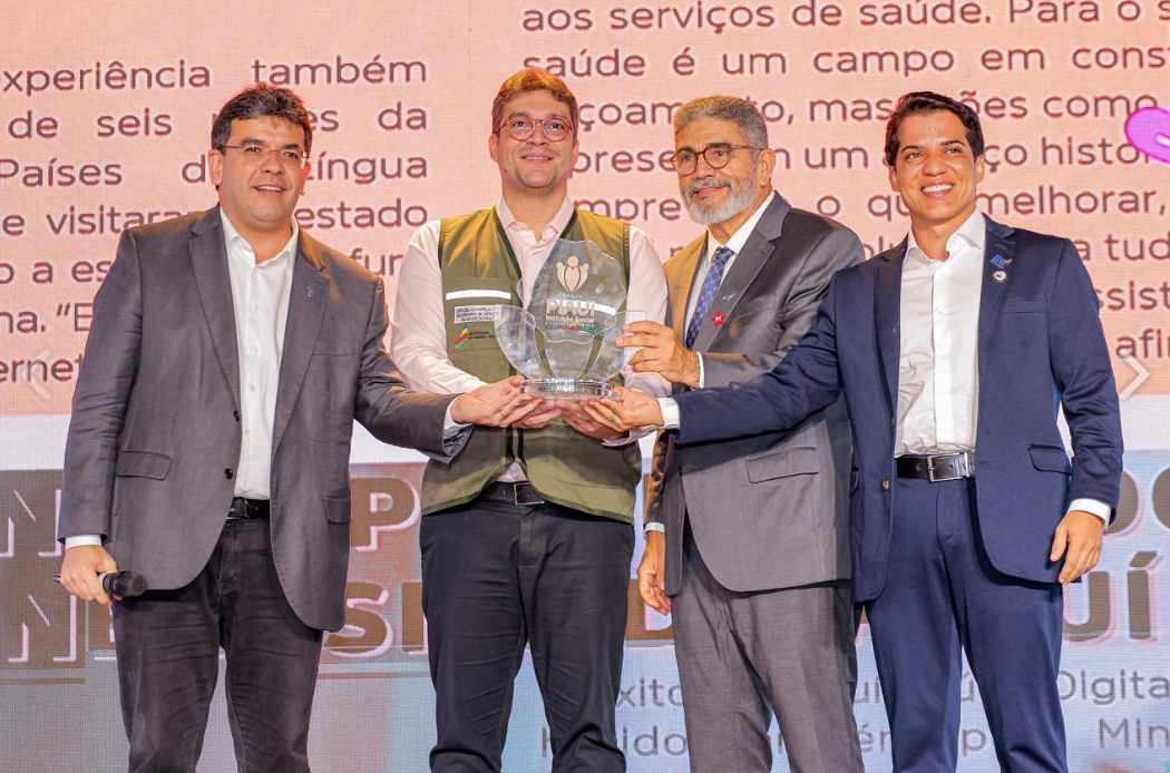 Piauí Saúde Digital vence prêmio de inclusão social