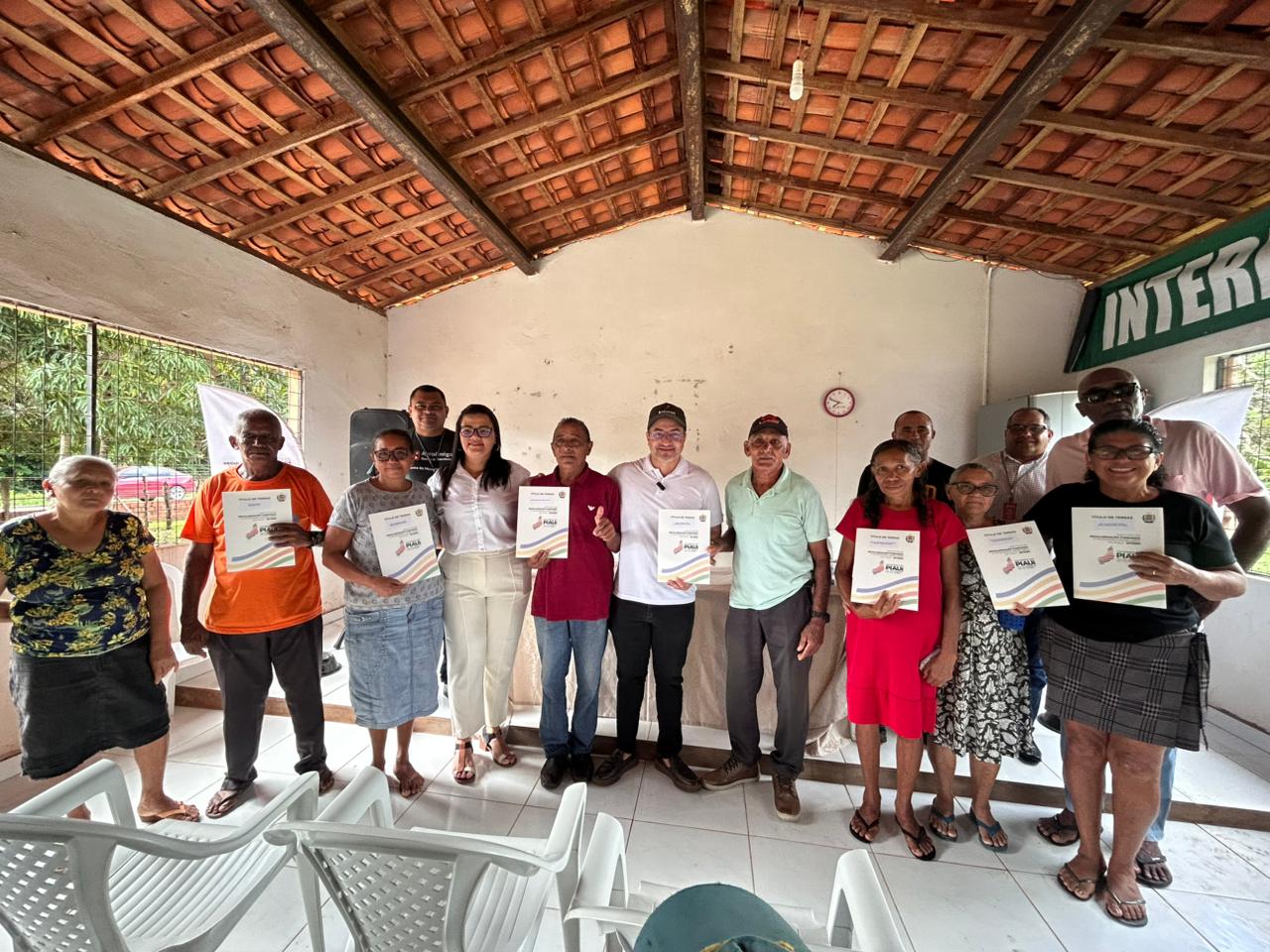Interpi avança na regularização fundiária e entrega 250 títulos de propriedade rural em Floriano neste sábado (28)