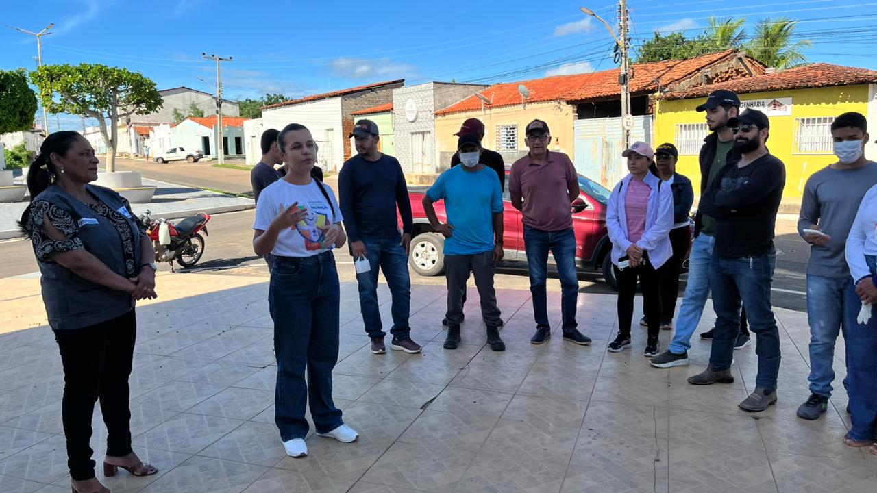 Sesapi acompanha mutirão contra a dengue em Bonfim do Piauí
