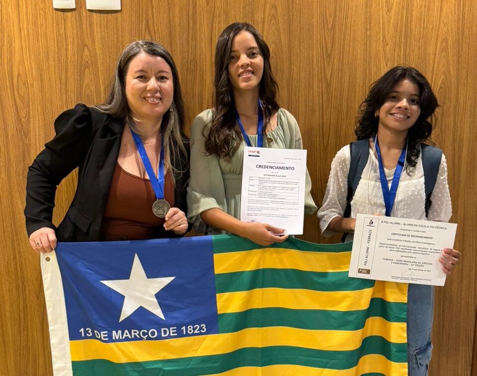 Estudantes do Piauí conquistam quatro prêmios na maior feira de ciências e engenharia do país  