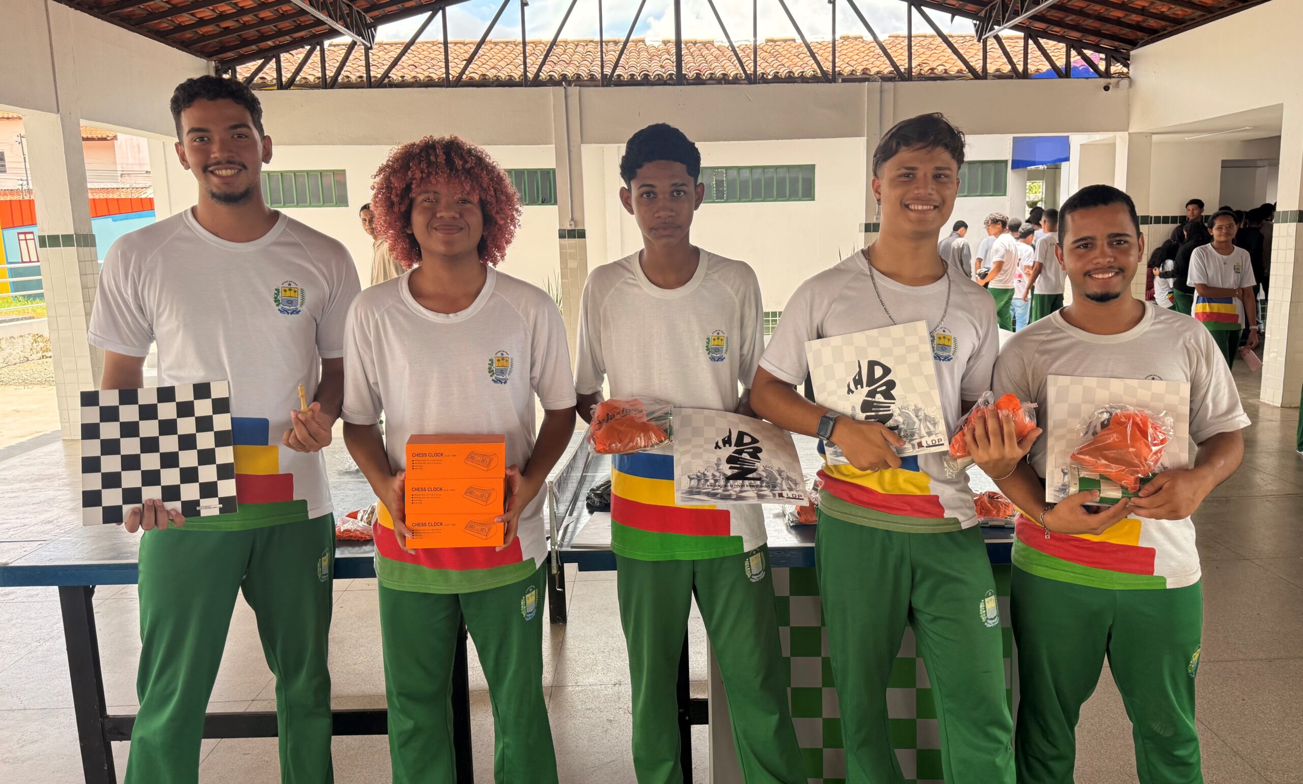 Xadrez reforça ensino de lógica na rede pública e Seduc leva projeto para escolas de sete municípios do Piauí