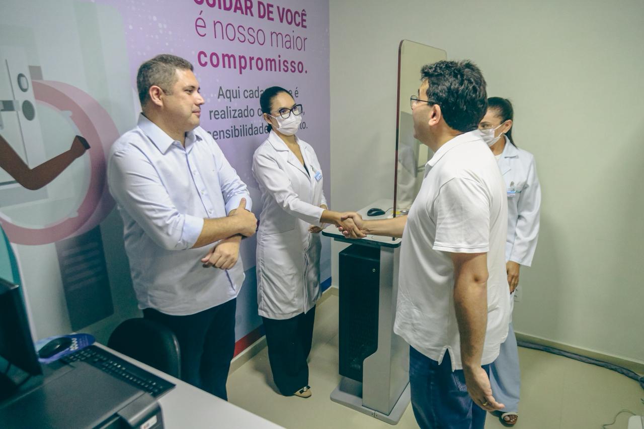 Rafael entrega 11ª Central de Diagnóstico do Piauí, instalada no Hospital Regional de Floriano