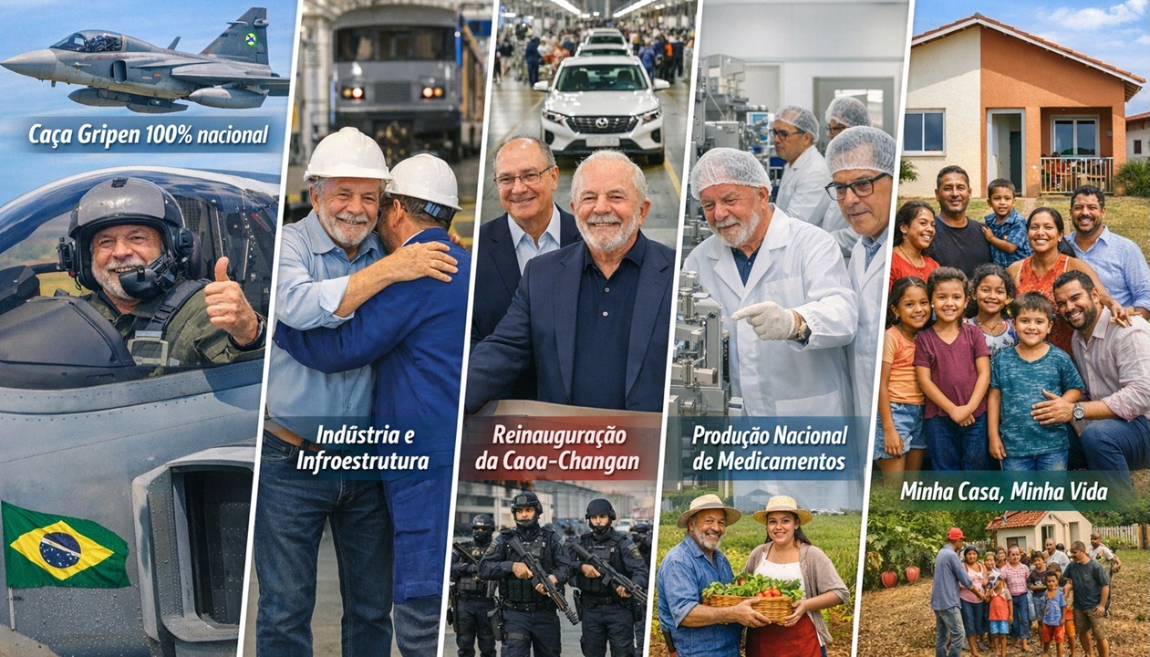 De Gripen à habitação: semana de Lula combina tecnologia, indústria e políticas sociais