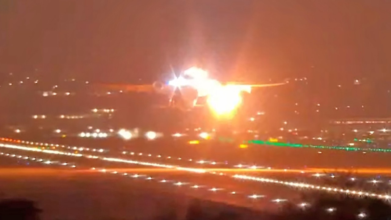 Guarulhos: turbina de avião explode após decolagem e mobiliza operação de resgate