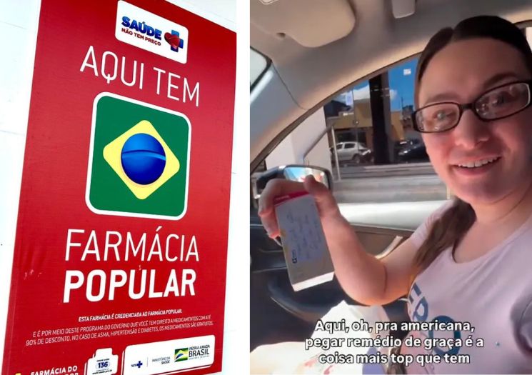 Americana se surpreende com Farmácia Popular: “Não paguei nada”