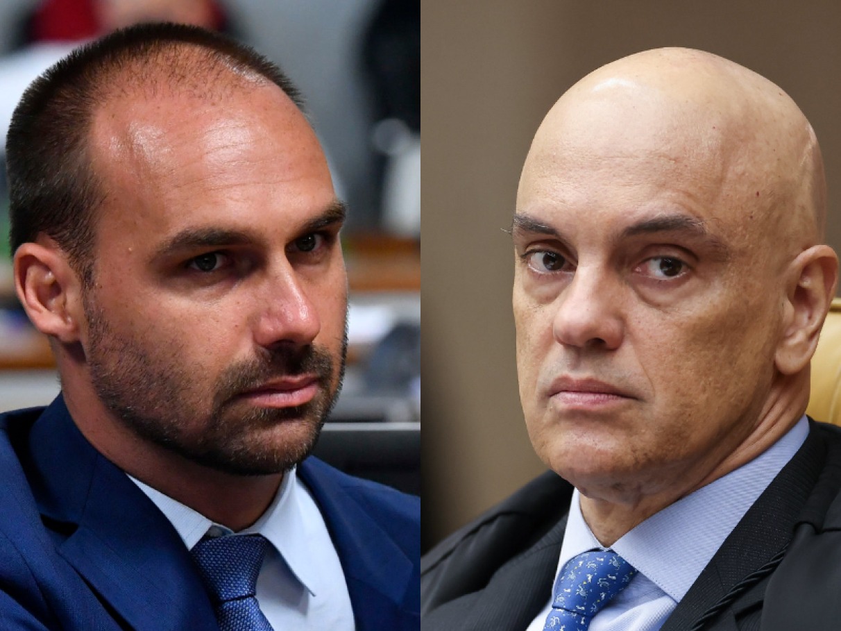 Moraes cobra defesa de Bolsonaro por fala de Eduardo