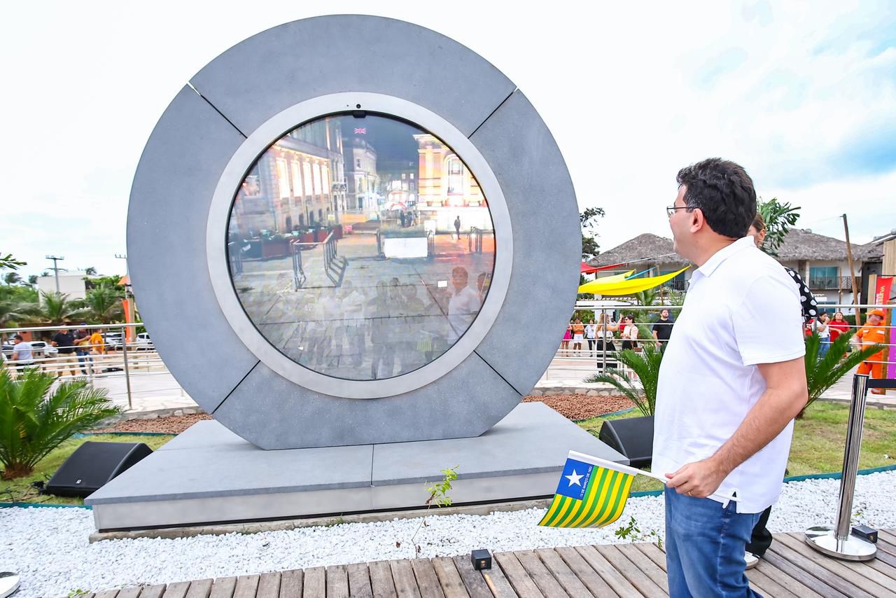 Portal interativo inaugurado em Barra Grande tem conectividade garantida pela Piauí Link e integra rede de inovação em tempo real