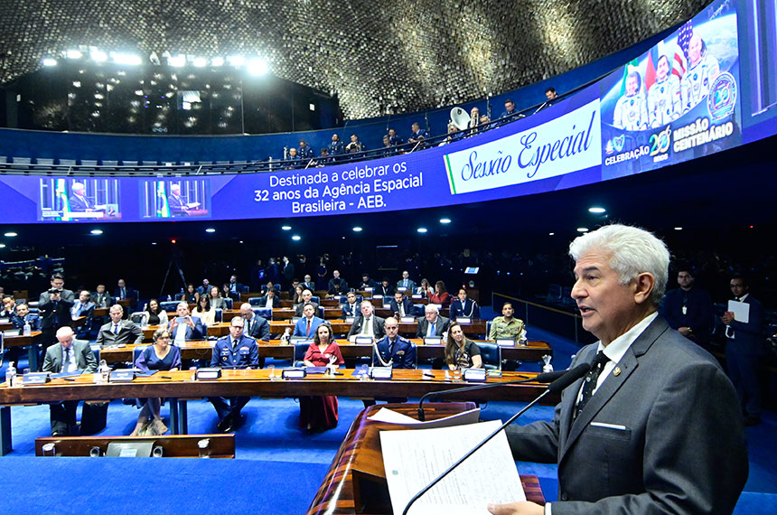 Senado celebra 32 anos da Agência Espacial Brasileira e 20 anos da Missão Centenário