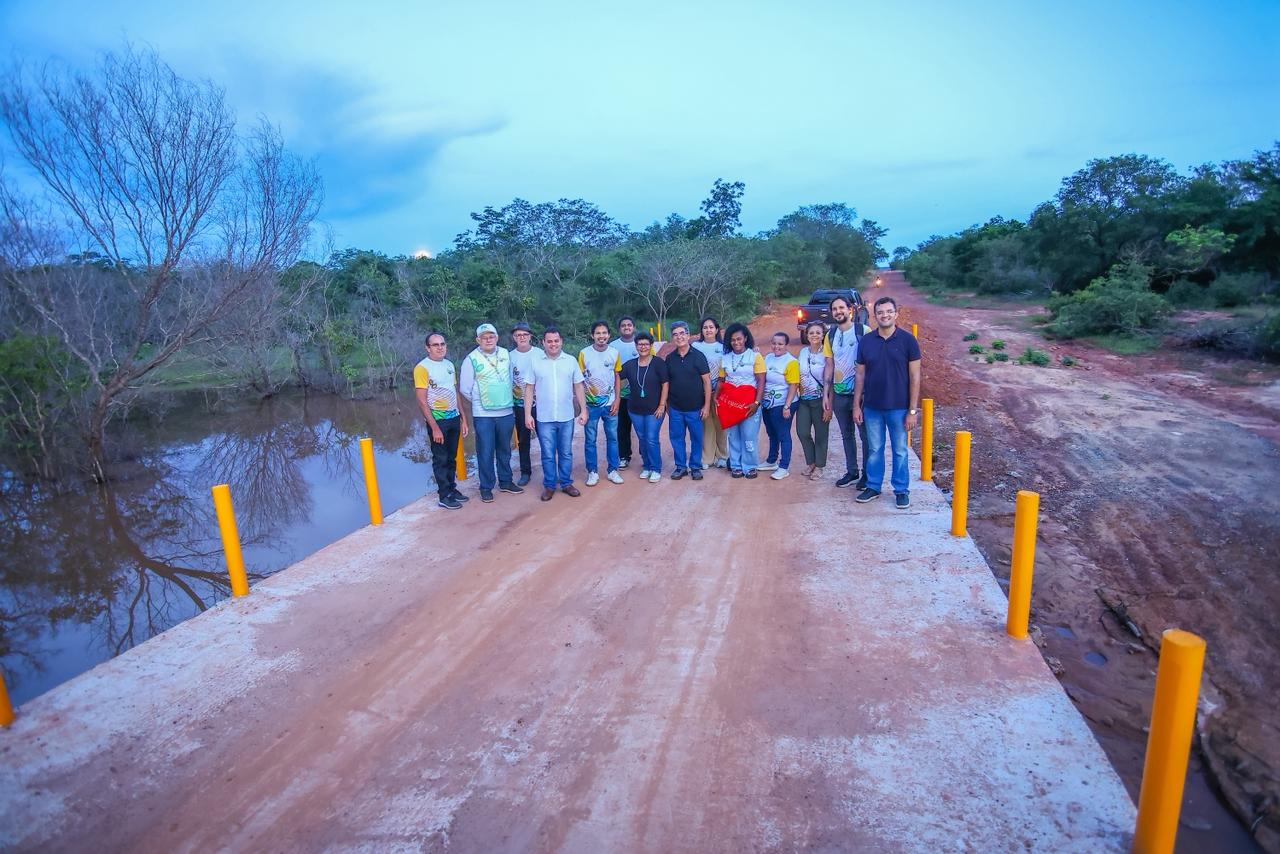 SAF inaugura passagens molhadas que beneficiarão comunidade quilombola em Amarante