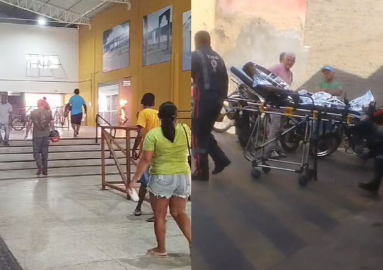 VÍDEO - Floriano: dois homens são incendiados durante briga