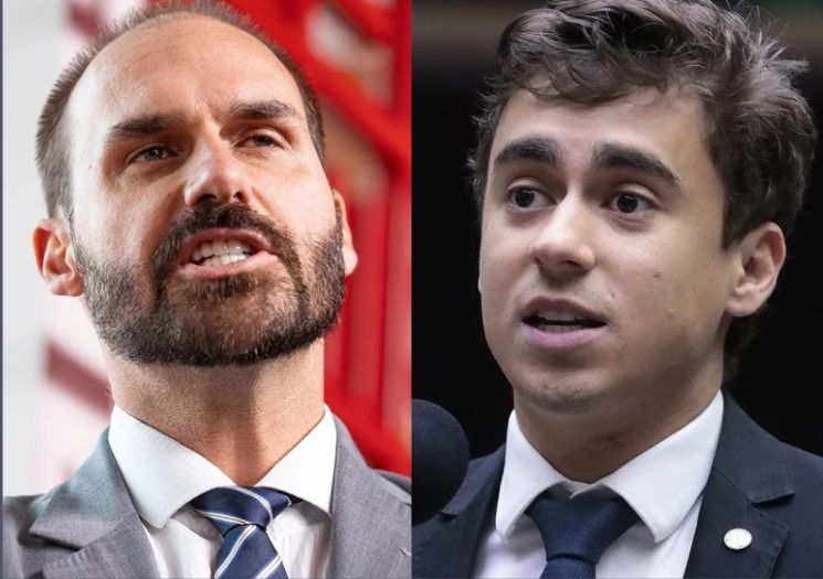 Eduardo Bolsonaro lança novo ataque a Nikolas