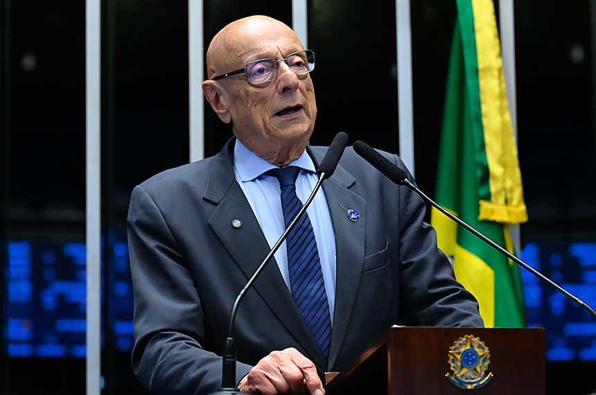Esperidião Amin cobra instalação de CPI do Banco Master