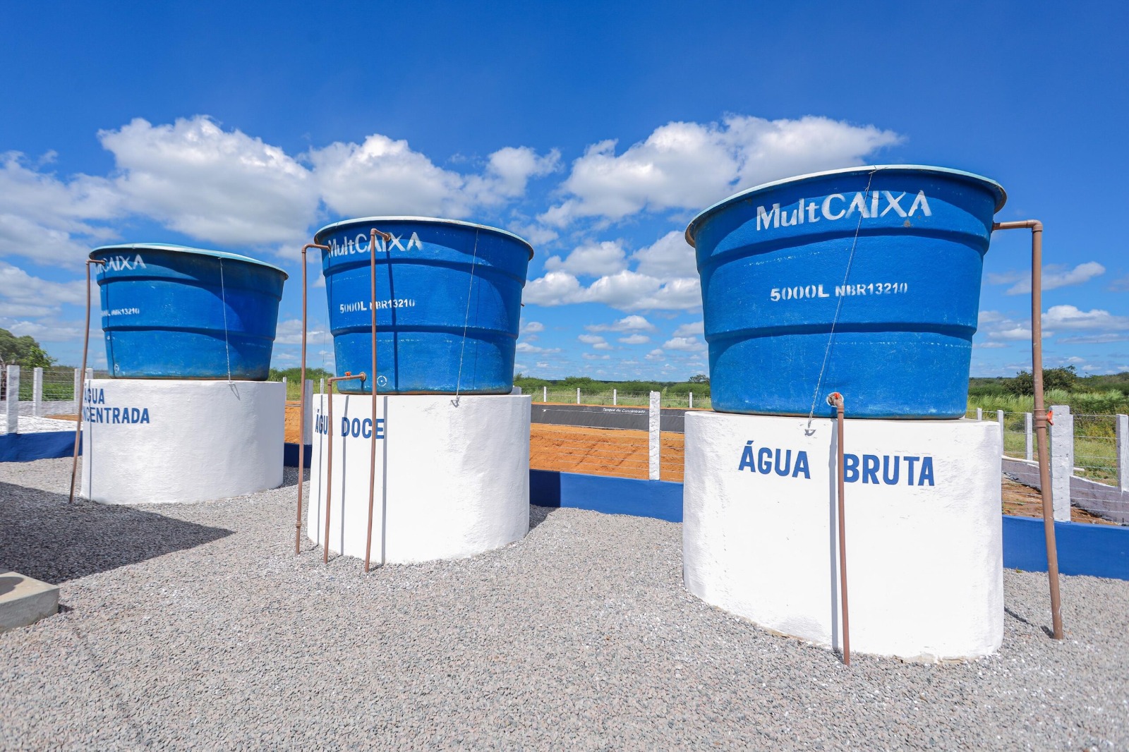 Piauí amplia acesso à água com 50 novos sistemas de dessalinização